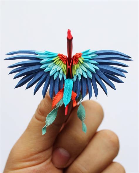 paper crane origami  cristian marianciuc