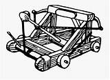 Catapult Chariot Clipartkey sketch template
