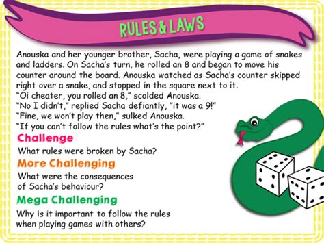 rules  laws teaching resources