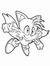 Sonic Tails Pintar Henrique sketch template