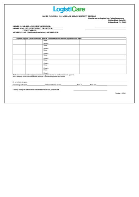 mileage reimbursement log excel templates