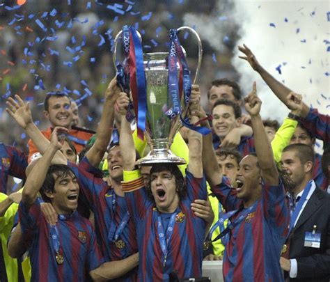 years  today fc barcelona won   champions league trophy rbarca