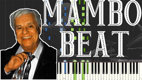 tito puente mambo beat solo mambo piano synthesia youtube