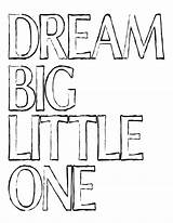 Nursery Wall Printables Printable Dream Big Thediyvillage Diy Boy Little Village Pdf sketch template