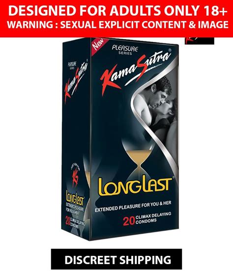 Buy Kamasutra Pleasure Long Last Condoms 20 Pieces Pack Of 1 Online At