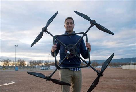 man   drones   dismantle  nuclear power plant  spain drone