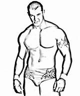 Wrestling Wrestlers Randy Orton John Roman Superstars Mysterio Reigns Wwf Penguin Pokemon Coloringpages101 sketch template