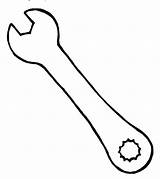 Coloring Pages Tool Printable Wrench Bob Builder Tools Template Clipartmag sketch template