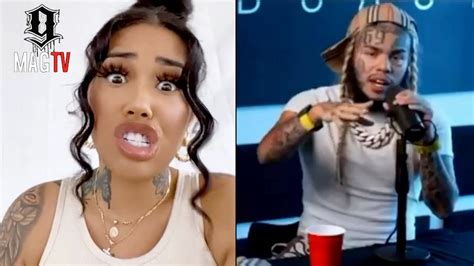 6ix9ine S Bm Sara Molina Claims He S Cappin During His Interview