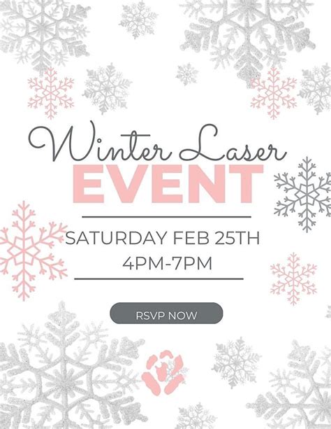 winter laser event mint rose day spa billerica february