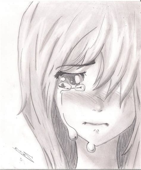 sad girl face drawing  getdrawings