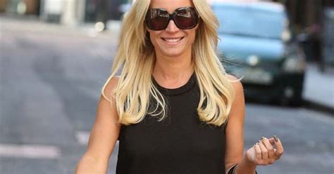 the pavement is her catwalk denise van outen rocks sunkissed pins in
