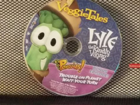 veggietales lyle  kindly viking dvd  disk   picclick