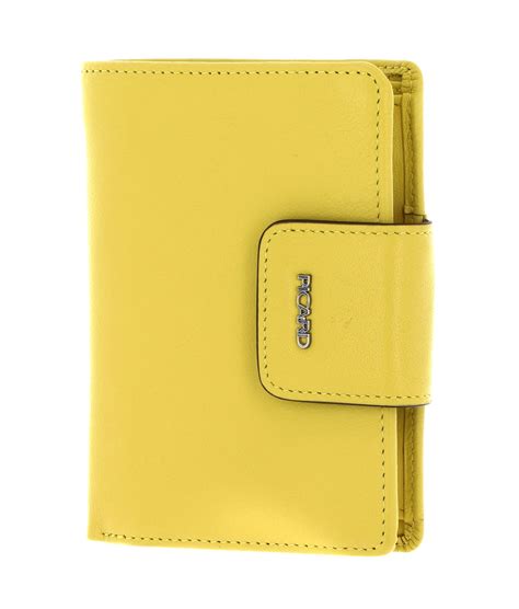 picard geldboerse ladysafe bifold wallet lemon modeherz