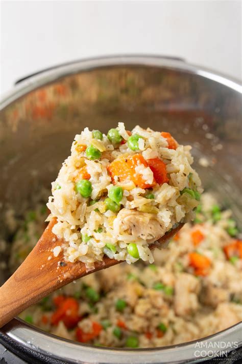 Instant Pot Chicken And Rice Amanda S Cookin Instant Pot