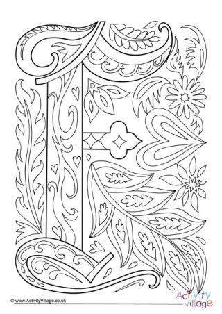letter  coloring pages tree coloring page detailed coloring pages