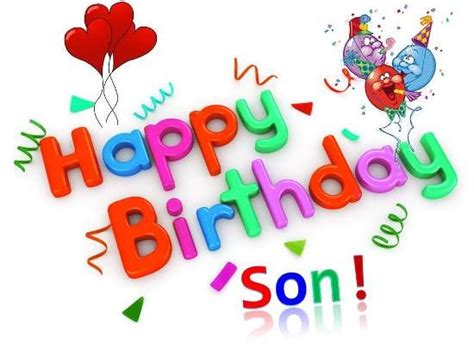 birthday wishes  son happy birthday wishes  son