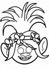 Poppy Coloring Pages Trolls Troll Princess Kids Branch Masque Imprimer Party Colouring Birthday Bestcoloringpagesforkids Masques Pumpkin Happy Book Explore Choose sketch template