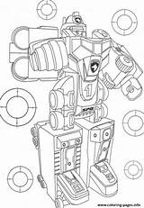 Coloring Power Robot Pages Ranger Rangers Tobot Printable Awesome Para Transformer Color Pintar Book Spd sketch template
