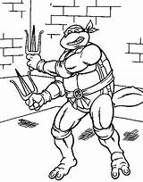 Ninja Coloring Turtles Pages Makinbacon Teenage Mutant Printable sketch template