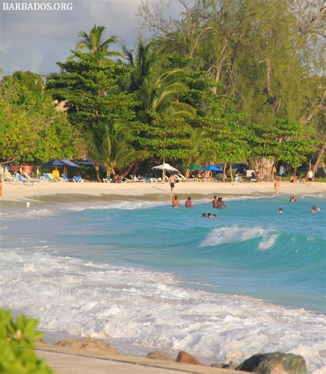 Accra Rockley Beach On The South Coast Of Barbados A Wonderful Beach