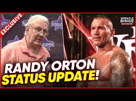 Wwe Will Randy Orton Return After His Back Fusion Surgery Father Bob