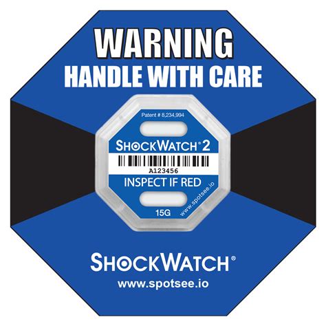 shockwatch  impact indicators spotsee