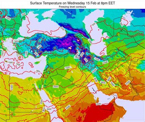 syria surface temperature  saturday  sep  pm eest