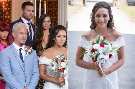 Hollyoaks Cleo Mcqueen And Joel Wedding E4 First Look