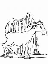 Goat Coloring Pages Printable Kids Bestcoloringpagesforkids sketch template