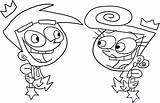 Coloring Pages Fairly Odd Parents sketch template