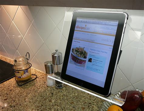 kitchen ipad holder gadget flow