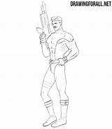 Draw Forge Marvel Lines Drawing Necessary Folds Muscles Gently Sketch Costume Legs Details sketch template