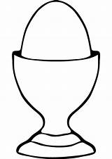 Egg Fried Clipart Clip Cliparts Coloring Eggs Clipartmag sketch template