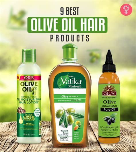 olive oil based hair products