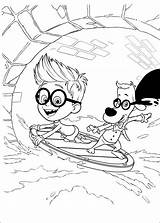 Mr Coloring Peabody Sherman Pages Printable Book Coloriage Coloring4free Books Related Posts sketch template