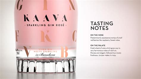 kaava sparkling rose gin cl spain