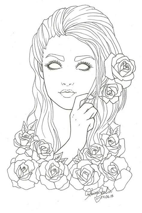top  coloring pages  girls  adults home family style  art