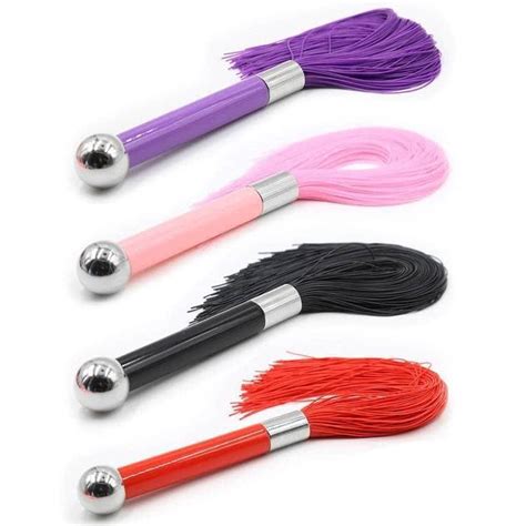 Silicone Flogger With Metal Handle 40 Cm 15 75 In