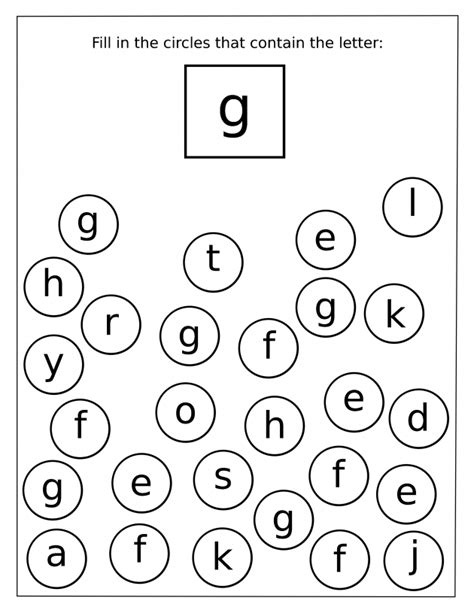 alphabet letter recognition worksheet color preschool crafts