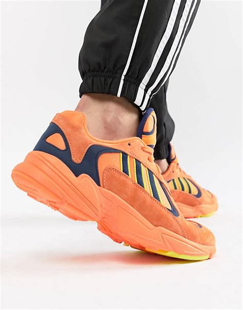 Adidas Originals Yung 1 Sneakers In Orange B37613 Asos