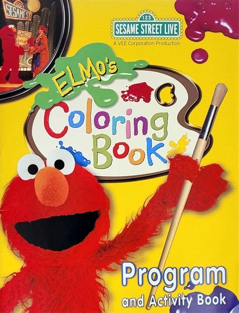 elmos coloring book muppet wiki fandom powered  wikia