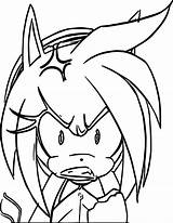 Coloring Amy Rose Bitter Wecoloringpage Pages sketch template