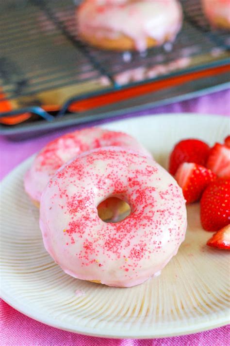 strawberry frosted donut image 2561667 by miss dior on