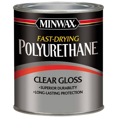 minwax polyurethane clear gloss finish  quart walmartcom
