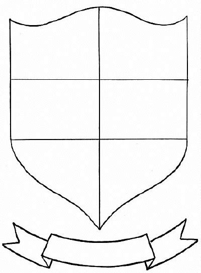 coat  arms coloring page