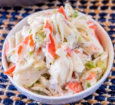 ideas  seafood pasta salad recipe imitation crab