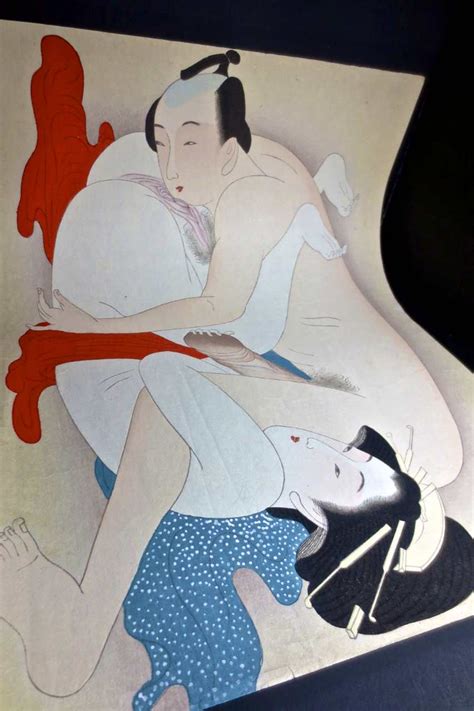 shunga art japanese woodblock print antique print from edo… flickr