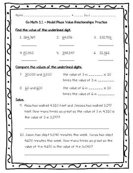 math grade  worksheets grade math rename  regroup numbers