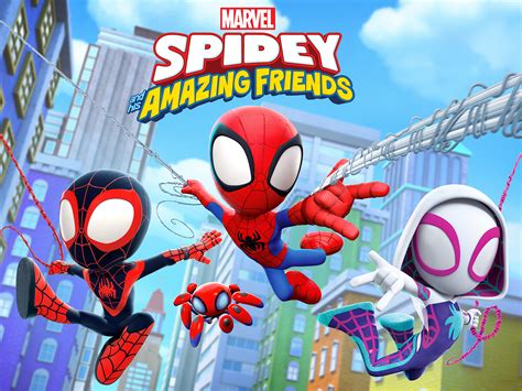 discover    spidey   amazing friends wallpaper